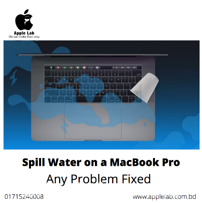 Spill Water on a MacBook Pro